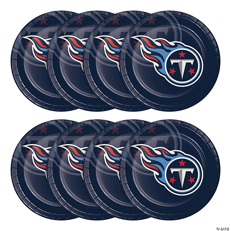 Party City Tennessee Titans Party Supplies for 18 Guests, Include Paper Plates, Paper Napkins, Cups, and Utensils