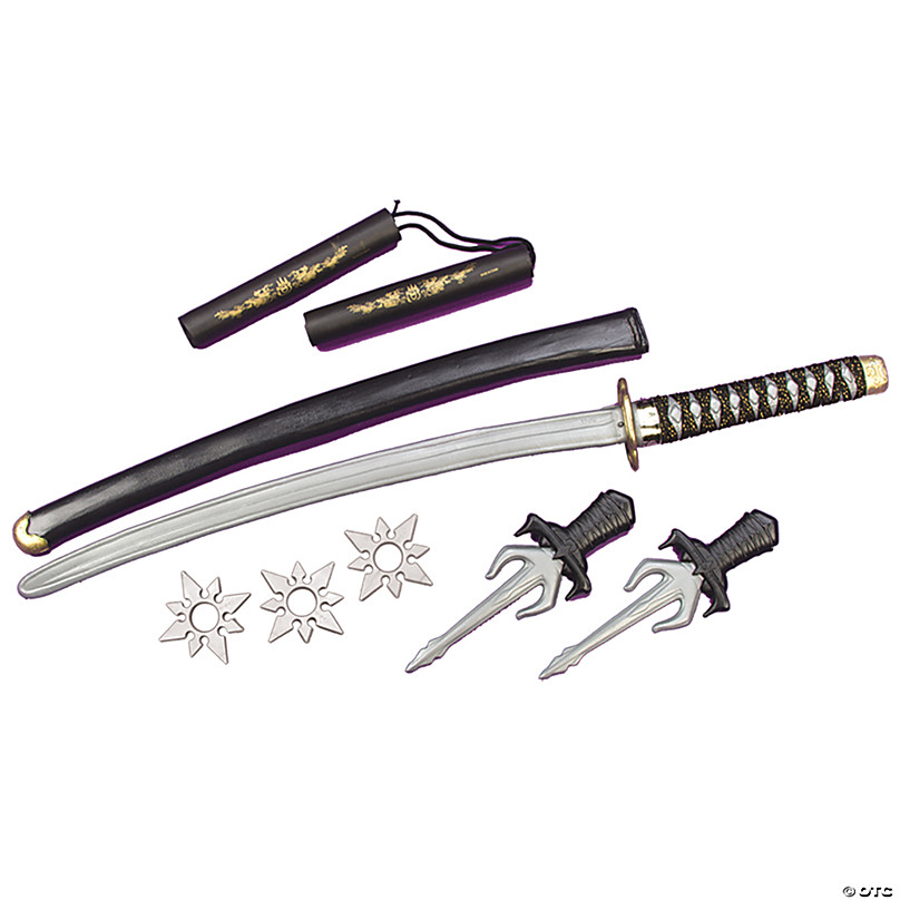 Adult Ninja Weapons Accessory Kit