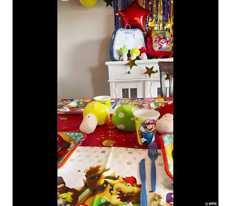 Super Mario Mylar Balloons Mario Birthday Party Decor Birthday Balloons 