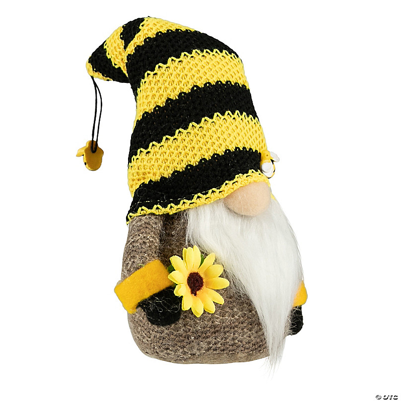Northlight 10 bumblebee daisy springtime gnome with honey dipper