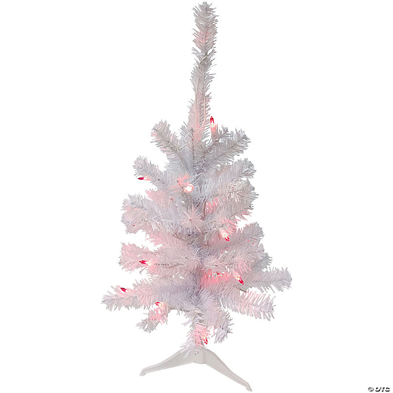 Northlight 6' Iridescent Spruce Pencil Pre-Lit Artificial Christmas Tree  with Clear Lights