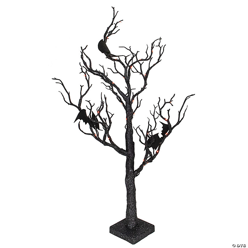 Details about   Celebrate It Halloween Dimensional Felt Black Tree 
