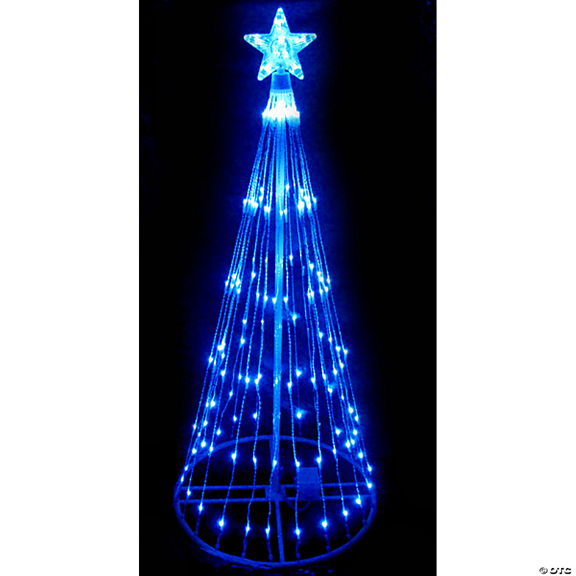 Northlight 4' Pre lit White Iridescent Pine Artificial Christmas Tree -  Green Lights