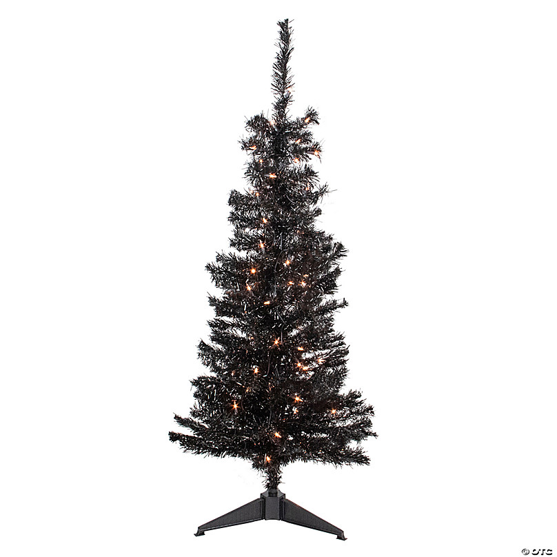 Northlight 4' Pre lit White Iridescent Pine Artificial Christmas Tree -  Green Lights