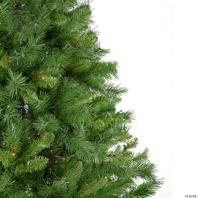 Northlight 7.5' Pre-Lit Iridescent White Alaskan Pine Artificial Christmas  Tree - Clear Lights | Oriental Trading