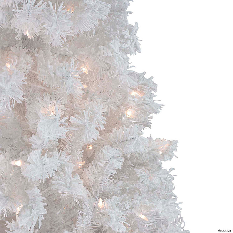 Northlight 4' Pre-lit White Iridescent Pine Artificial Christmas Tree -  Clear Lights, 1.0000 - Fry's Food Stores