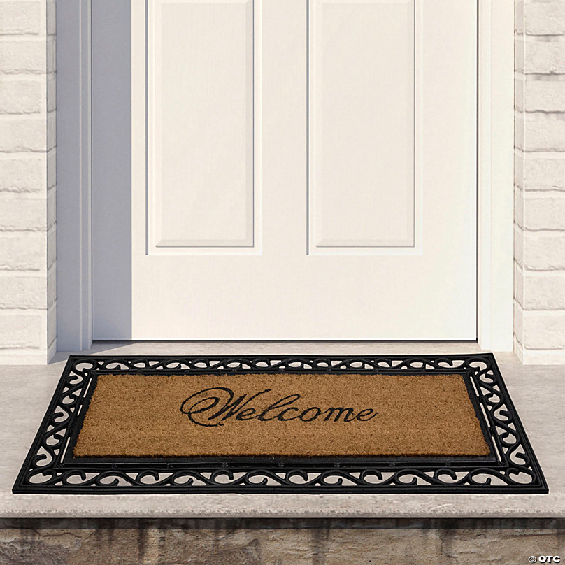 Modern Natural Welcome Doormat 30 x 48