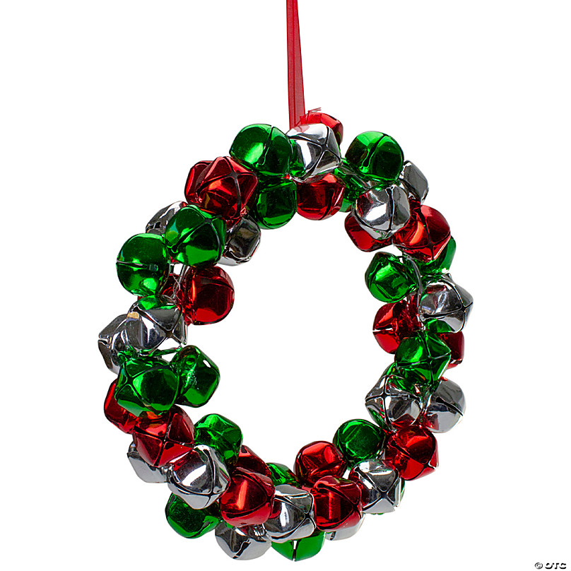 Jingle Bell Beaded Bracelets - 12 Pc.