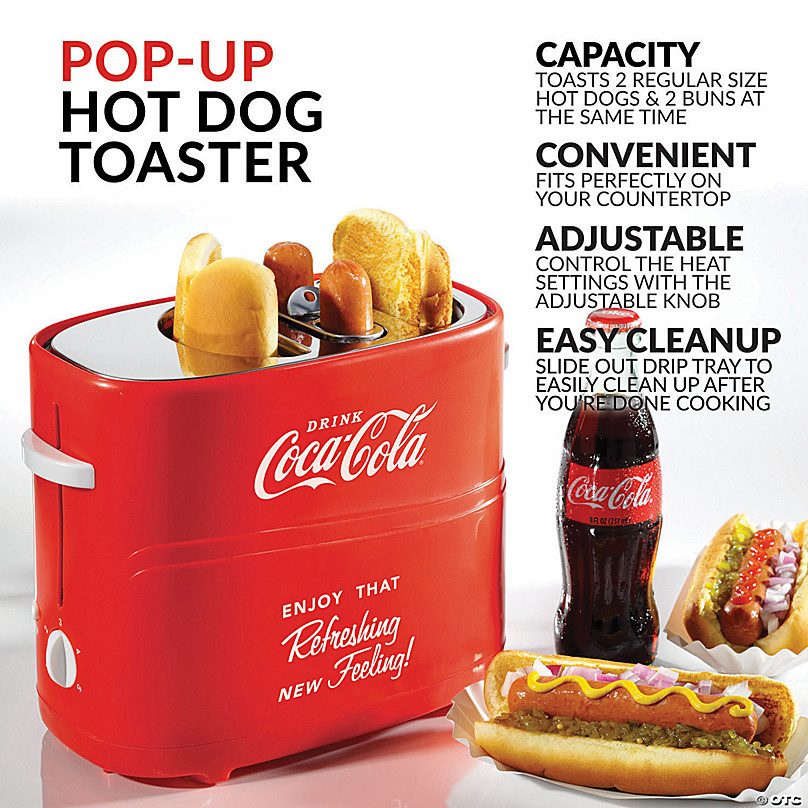 Oscar Mayer 2 Slot Pop Up Hot Dog Toaster