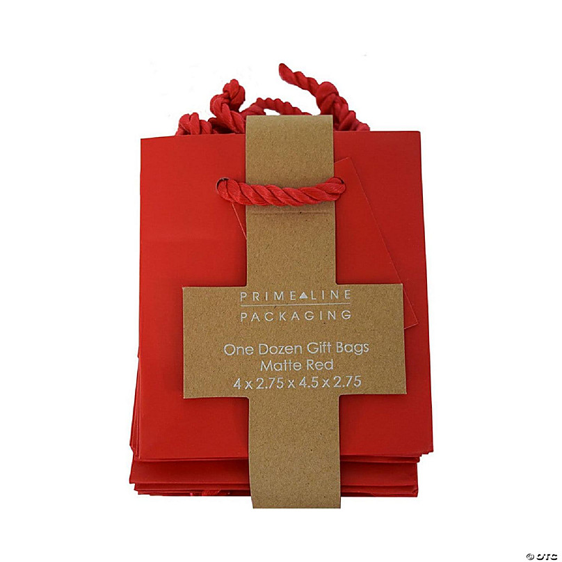 Occasionall Designer Large Multi-Color Neon Paper Gift Wrap Bags with  Handles 12Pcs 10x5x13x5, 12 Pcs - Kroger