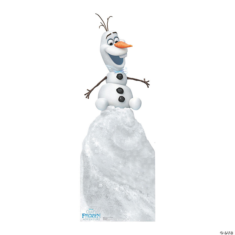 Cardboard People Olaf Life Size Cardboard Cutout Standup - Disney's Frozen  (2013 Film)
