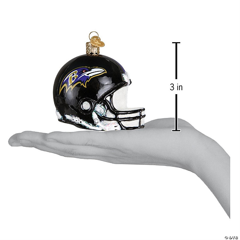 Baltimore Ravens Christmas Aluminum Ornament Skull Joker NFL