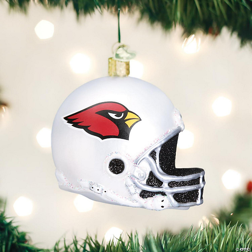 Old World Christmas Arizona Cardinals Helmet Ornament For