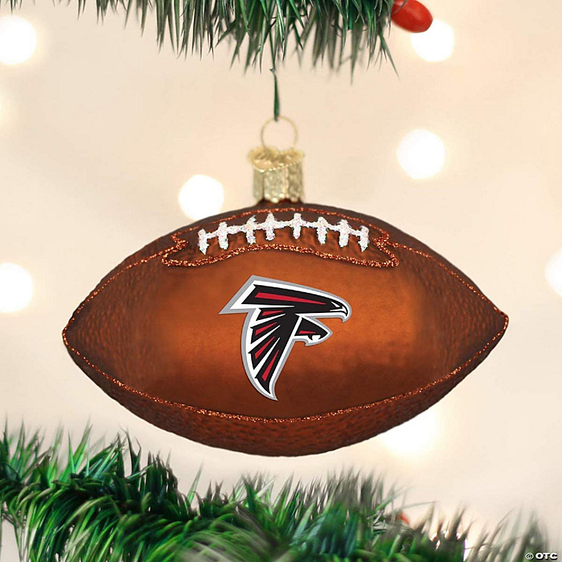 Atlanta Falcons Helmet Ornament - Wendell August Forge