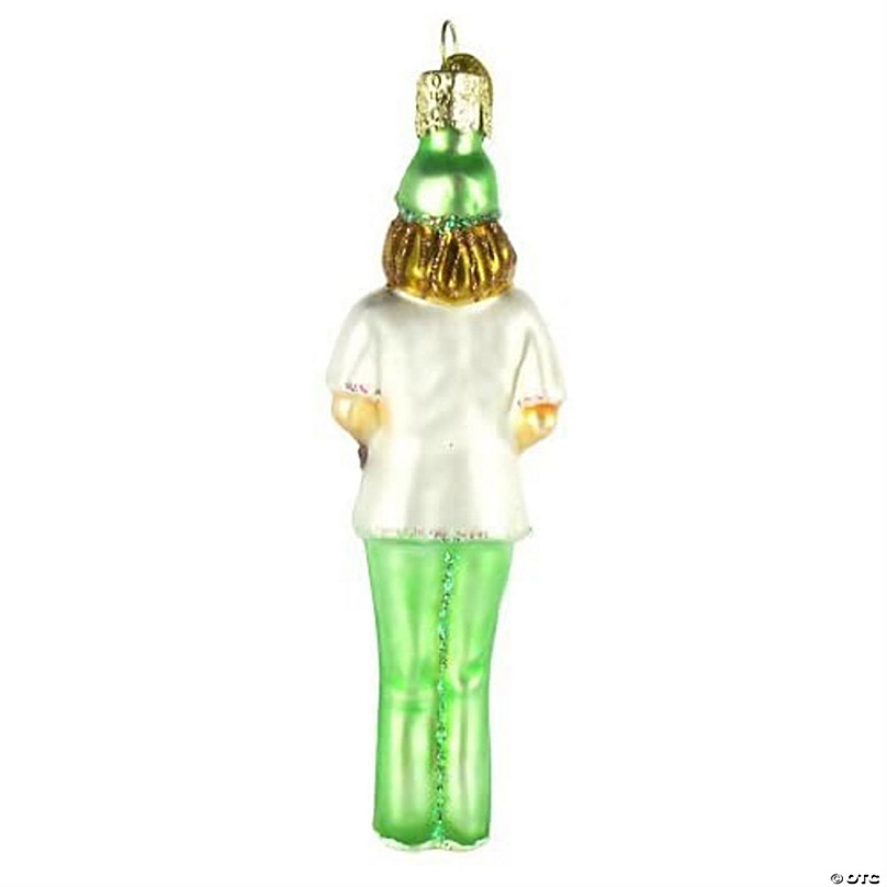 Old World Christmas Nurse's Cap Glass Blown Ornament