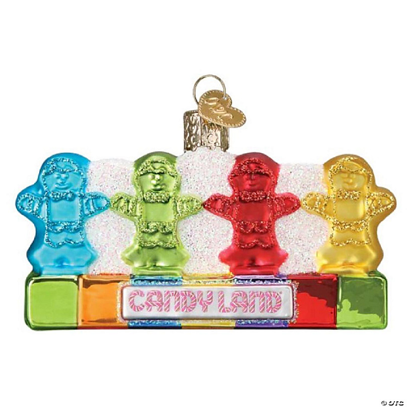 Old World Christmas Candy Land Kids Glass Ornament FREE BOX 4.2