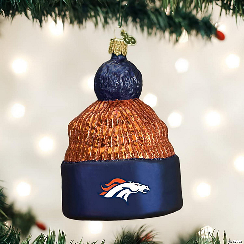 Denver Broncos Christmas Ornament