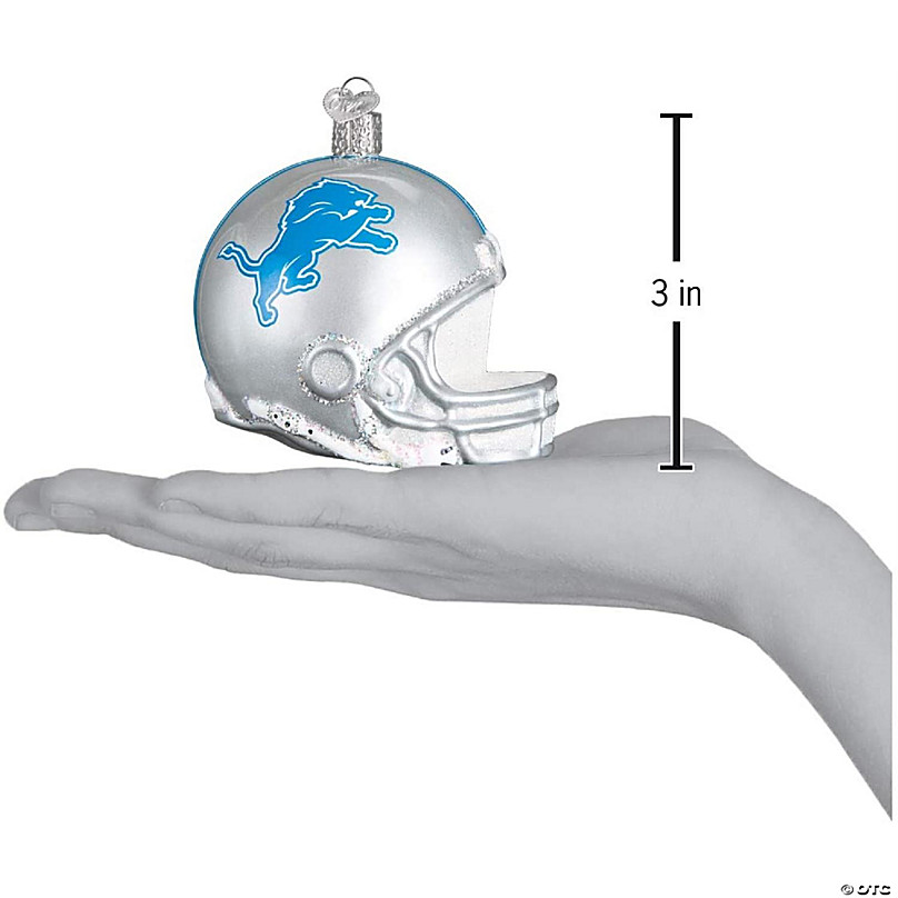 Old World Christmas Detroit Lions Helmet Ornament For Christmas