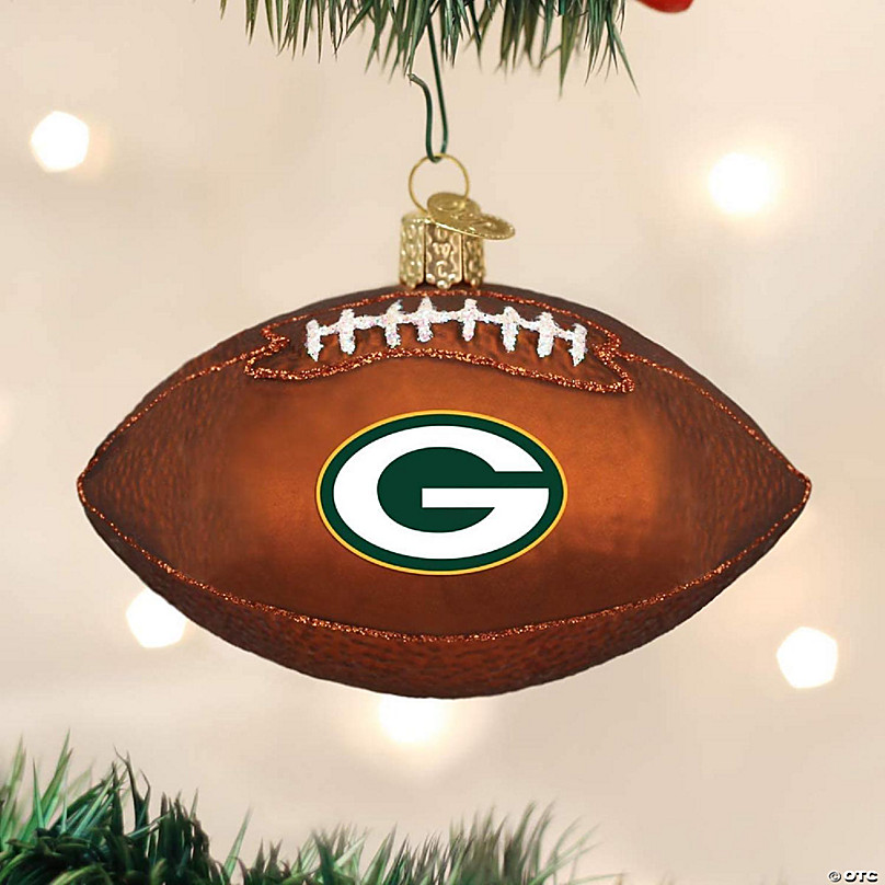 Green Bay Packers Ho Ho Ho Santa's Reindeer NFL Christmas Ornaments Custom  Name