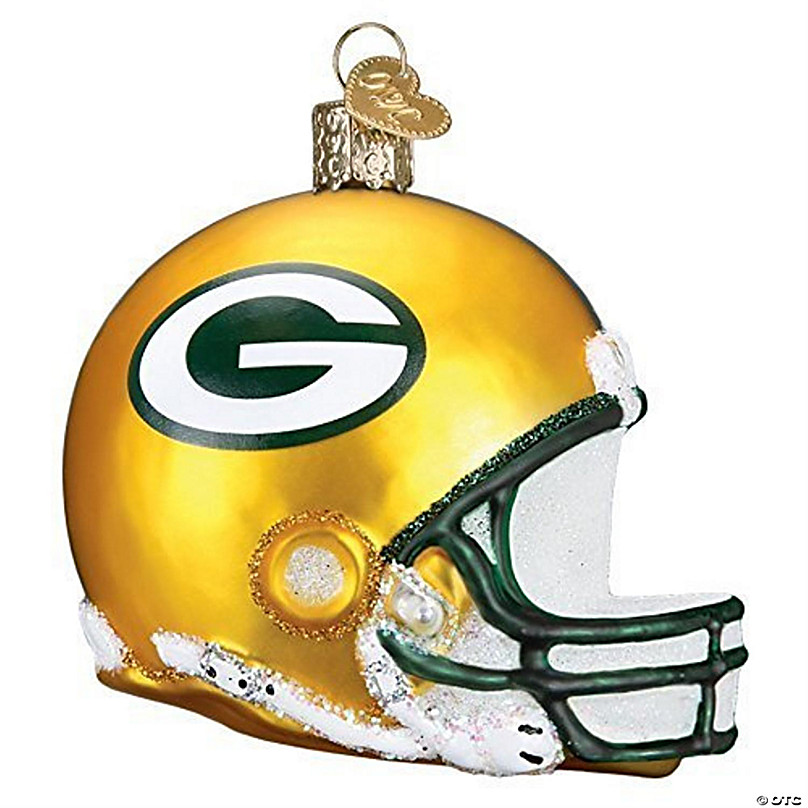 Green Bay Packers NFL Rugby Ball Helmet Pattern Personalized Christmas  Ornaments - Banantees