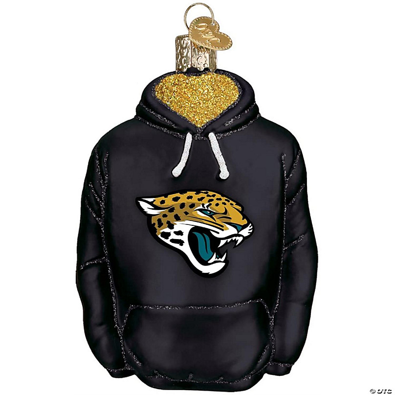 Old World Christmas Jacksonville Jaguars Hoodie Ornament For Christmas Tree