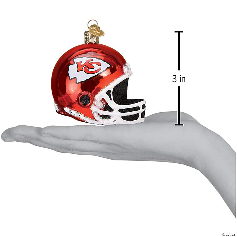 NFL Kansas City Chiefs Helmet Ornament With Sound Available October 3, 2020