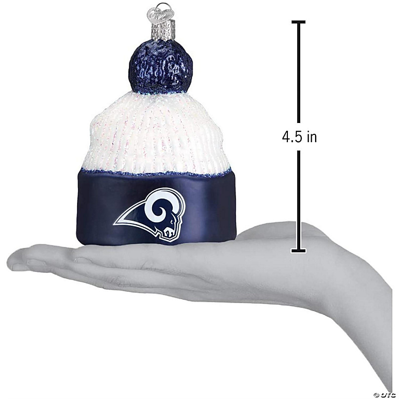 Old World Christmas Los Angeles Rams Beanie Ornament For Christmas