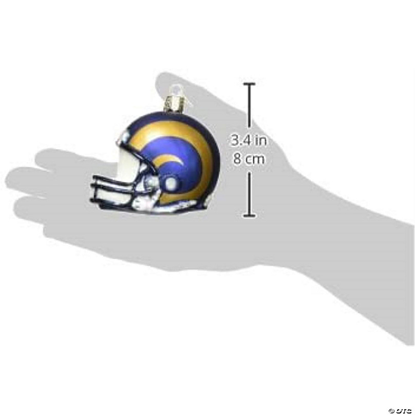 Los Angeles Rams Helmet Ornament - Old World Christmas