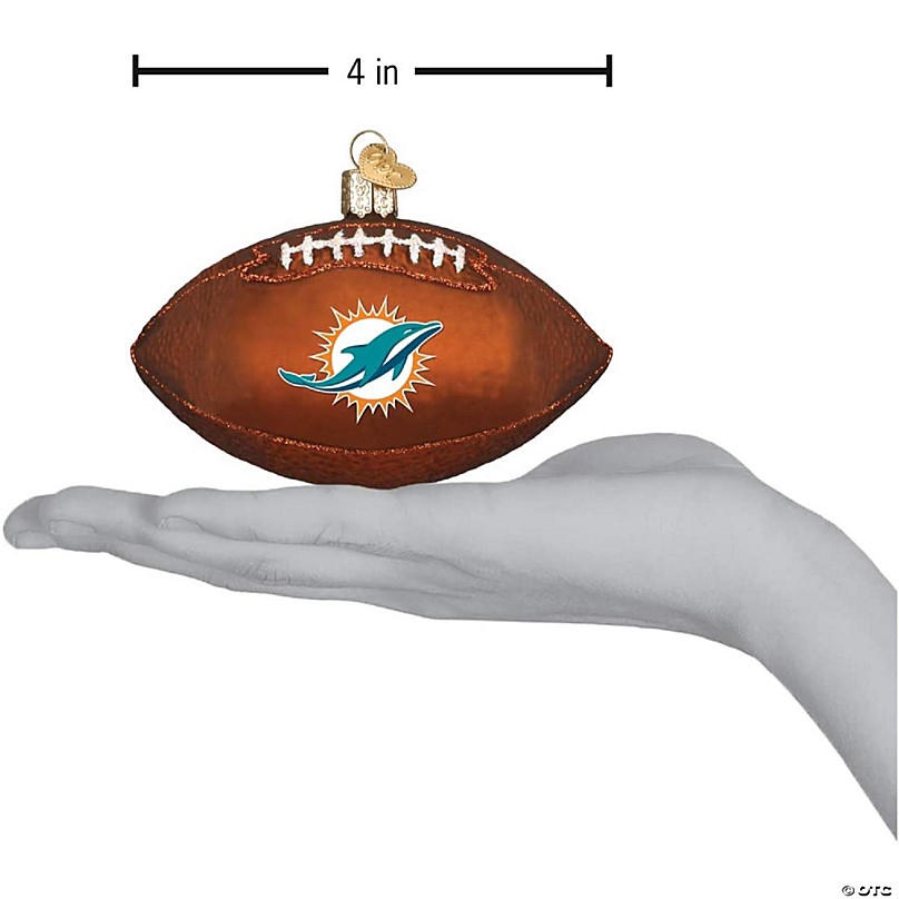 NFL Miami Dolphins Xmas Tree Christmas Decorations Skull Ornament - Binteez