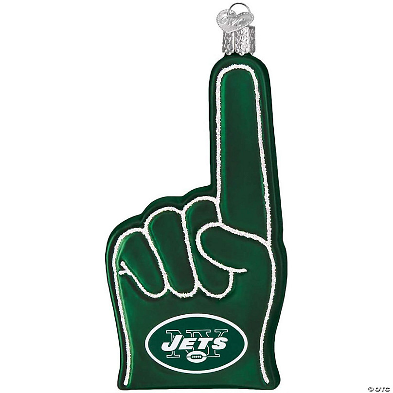 NFL New York Jets Personalized Ornament - 1 Sided Glossy