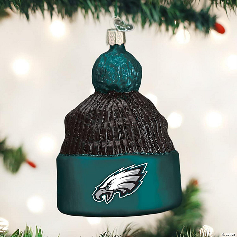 Old World Christmas Philadelphia Eagles Helmet Ornament For Christmas Tree