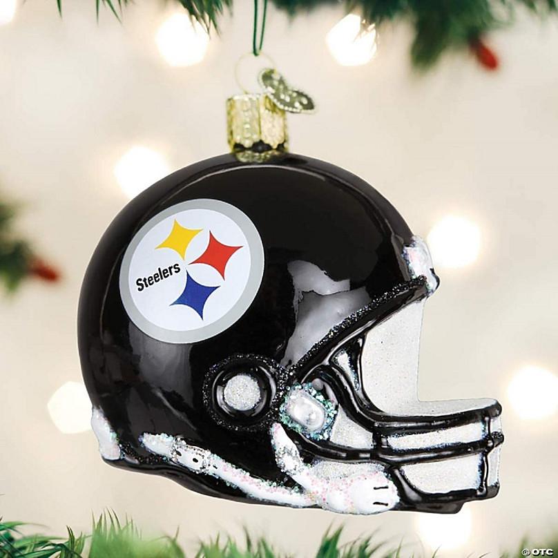 Old World Christmas Pittsburgh Steelers Helmet Ornament For Christmas Tree