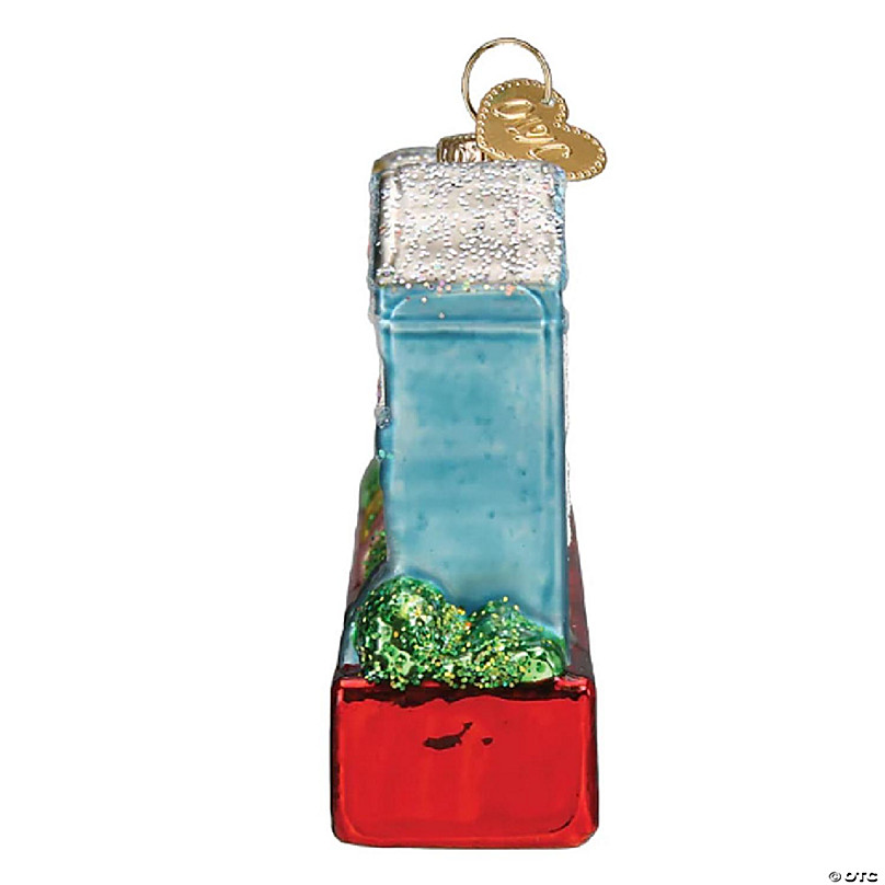 Water Bottle Glass Ornament