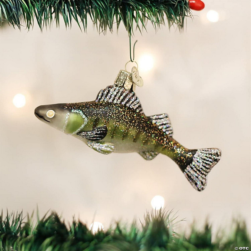 Fishing Ornament, Rainbow Trout Fishing Ornament, Bobber Ornament