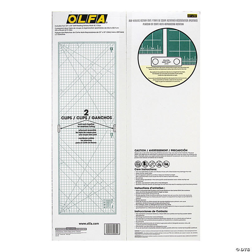 OLFA Continuous Grid Rotary Mat Set 23X70