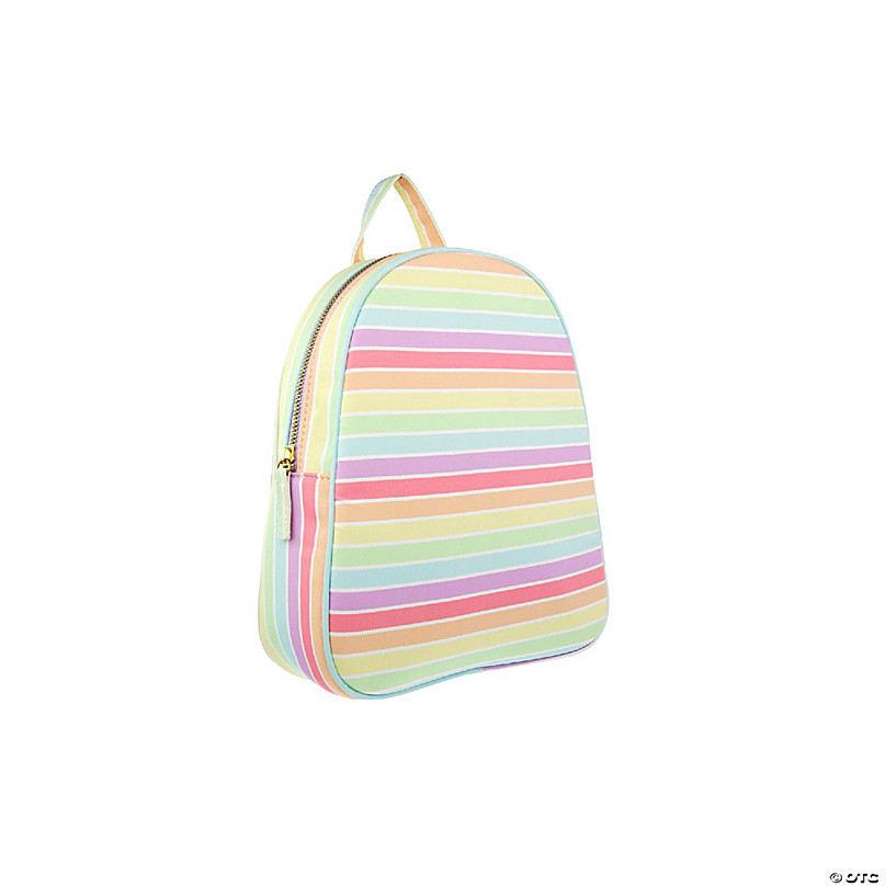 Stay Rad patch Checkered Backpack Beige White Kids and Adults — MKS Miminoo