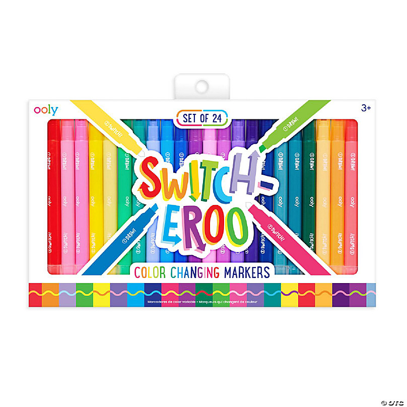 Ooly Brilliant Brush Markers Set of 24