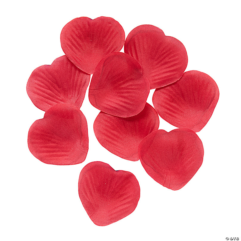 Red Metallic Heart-Shaped Battery-Operated Tea Light Candles - 12