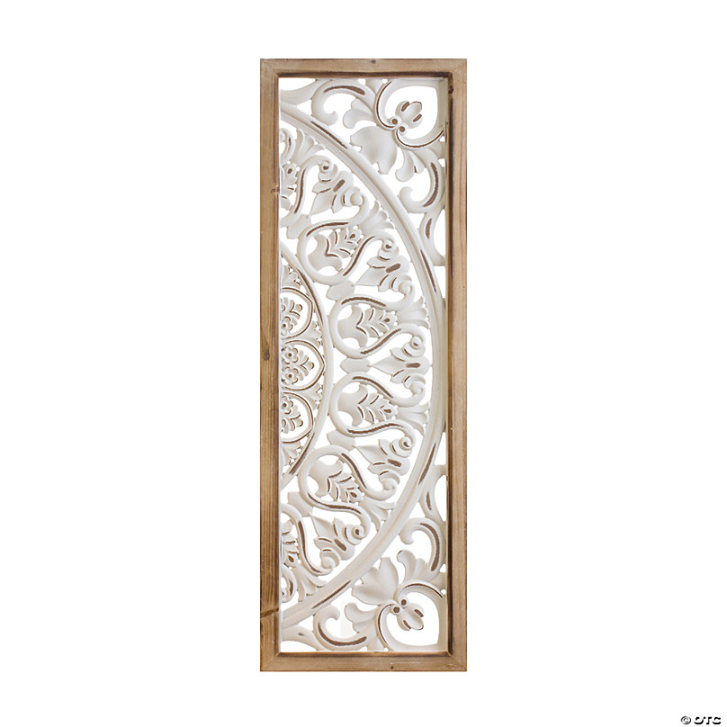 Ornate Metal Panel Wall Art (Set Of 3) 12.5