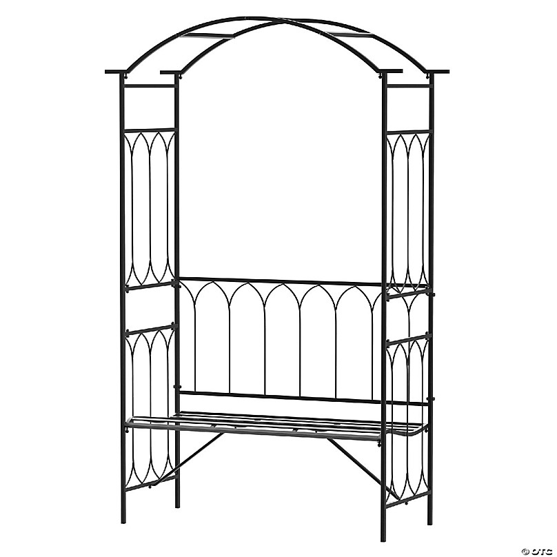 Garden discount arch bench