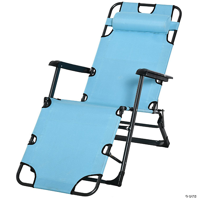 outsunny 2 in 1 sun lounger