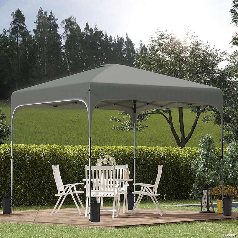 Outsunny 9.8' x 9.8' Gazebo, tente pliable avec sac de transport