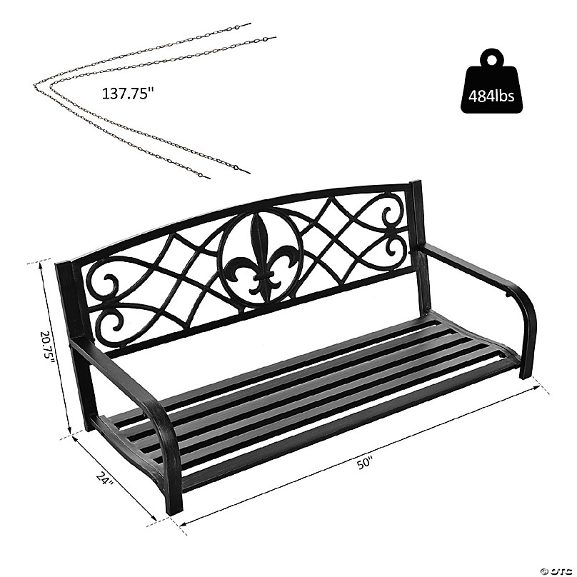 outdoor swing seat mitre 10