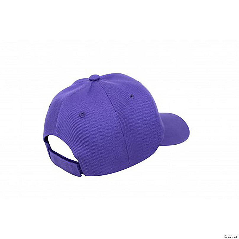 pakket Overwegen Kaarsen Pack of 15 Bulk Wholesale Plain Baseball Cap Hat Adjustable (Purple) |  Oriental Trading