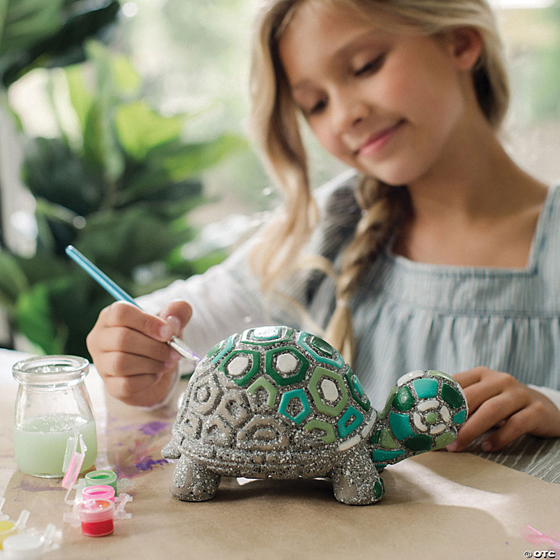 Paint Your Own: Stone Turtle