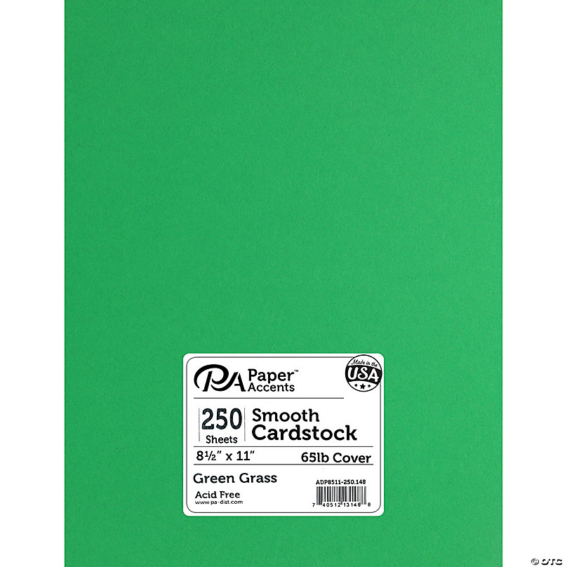Pen + Gear White Glitter Card Stock Paper, 8.5 x 11, 104 lb, 10 Sheets
