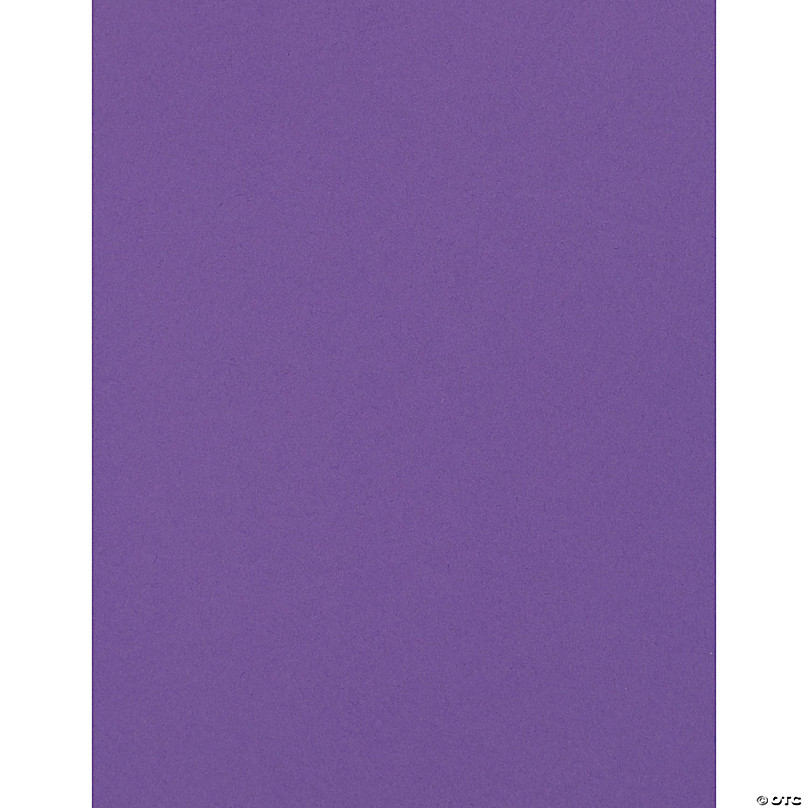 Paper Accents Cardstock 8.5x 11 Heavyweight Smooth 111lb 25pc Deep Orchid