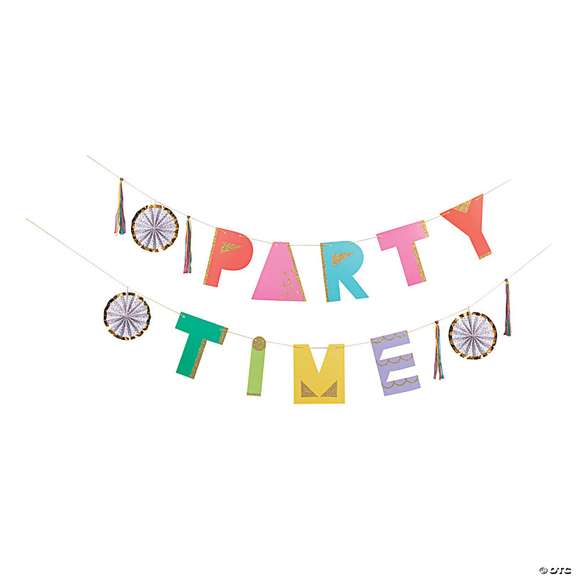 Party Time Garland | Oriental Trading