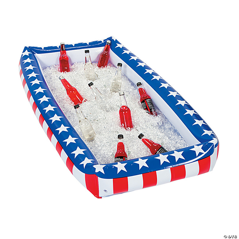 Ship FREE U.S 4 1/2in high x 54in wide x 22in Deep Inflatable Buffet Cooler 