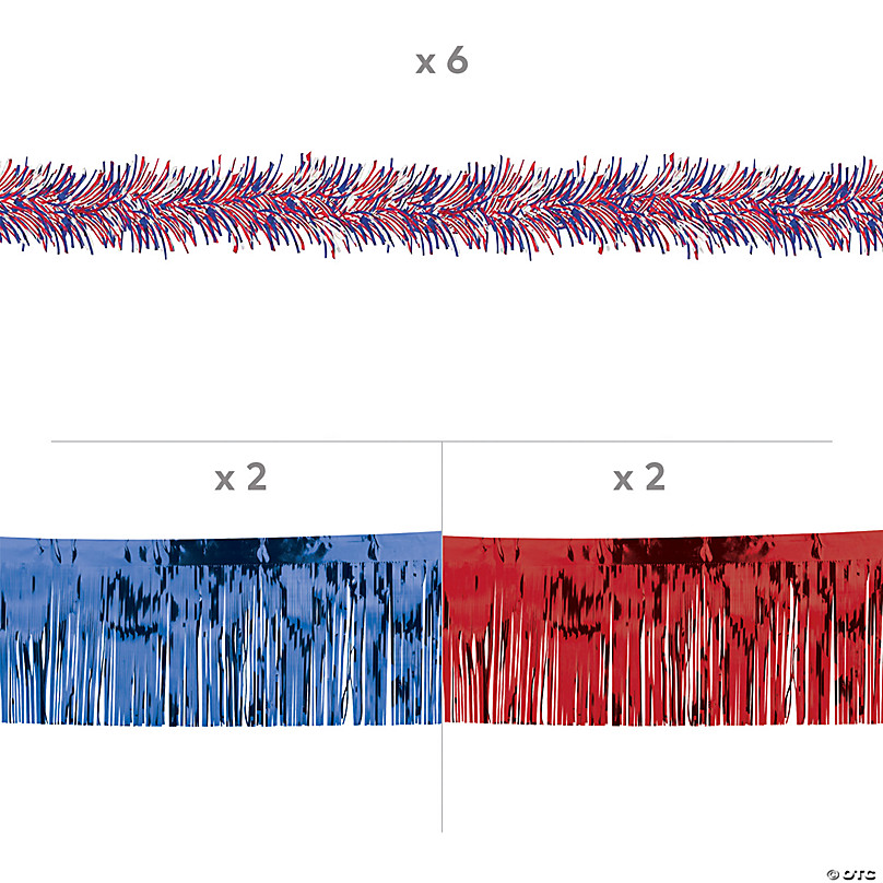 Patriotic Parade Float Decorating Kit 37 Pc   Patriotic Parade Float Decorating Kit 37 Pc ~14150970 A02 